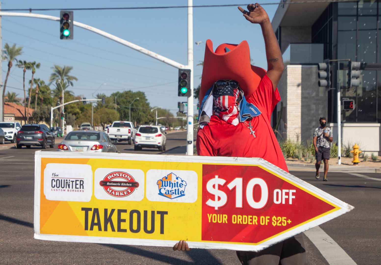 Sign Spinner Advertising – Sign Spinners are the most cost-effective  advertising method to help your business grow!